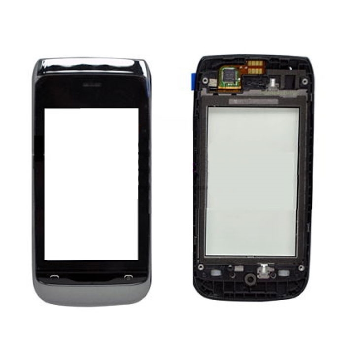 Μηχανισμός Αφής Touch Screen για Nokia Asha 308/309 - Χρώμα: Μαύρο