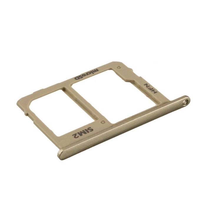 Υποδοχή Κάρτας Dual SIM και SD (SIM Tray) για Samsung Galaxy A6 A600 / A6 Plus 2018 A605F - Χρώμα: Χρυσό