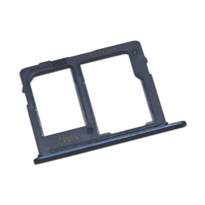 Υποδοχή Κάρτας Dual SIM και SD (SIM Tray) για Samsung Galaxy A6 A600 / A6 Plus 2018 A605F - Χρώμα: Μπλε