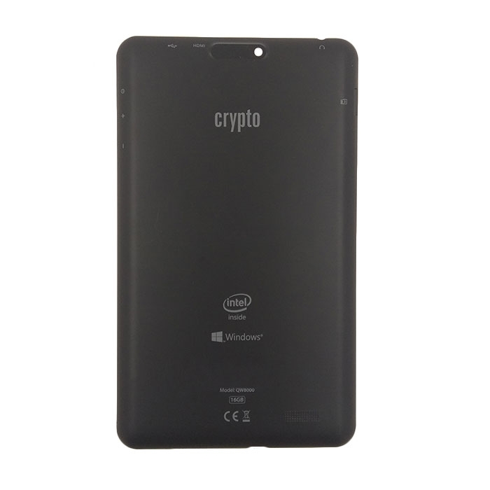 Πίσω Καπάκι για Crypto Windows QW8000 - Χρώμα: Μαύρο (Original Swap)