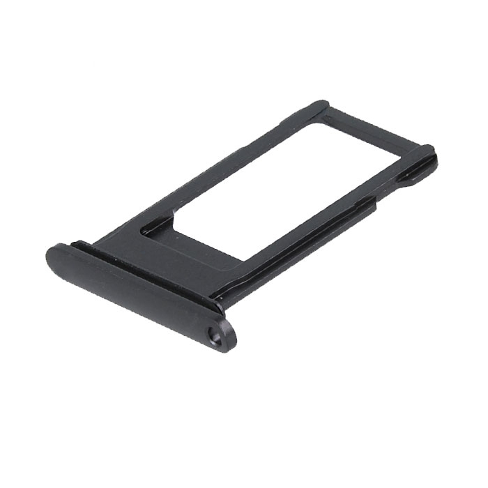 Υποδοχή Κάρτας Single SIM Tray για Apple iPhone 8 Plus - Χρώμα: Μαύρο