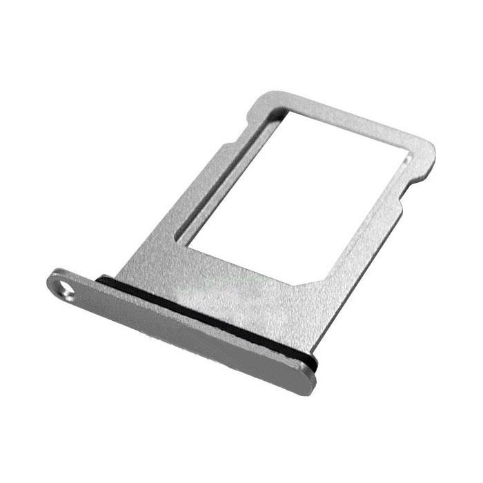 Υποδοχή Κάρτας Single SIM Tray για Apple iPhone 7 - Χρώμα: Λευκό