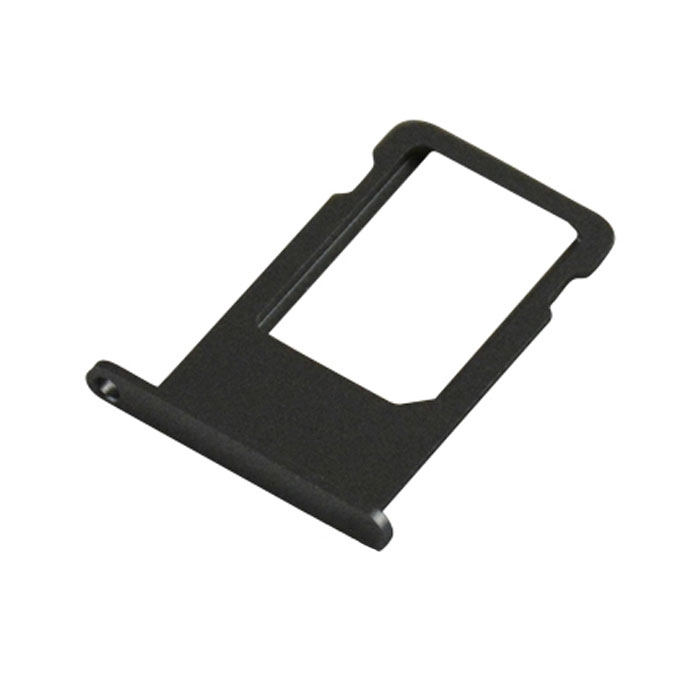 Υποδοχή Κάρτας Single SIM Tray για Apple iPhone 6 Plus - Χρώμα: Μαύρο