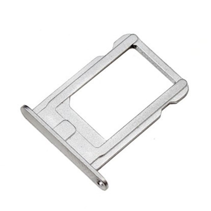 Υποδοχή Κάρτας Single SIM Tray για Apple iPhone 5 / 5S - Χρώμα: Ασημί