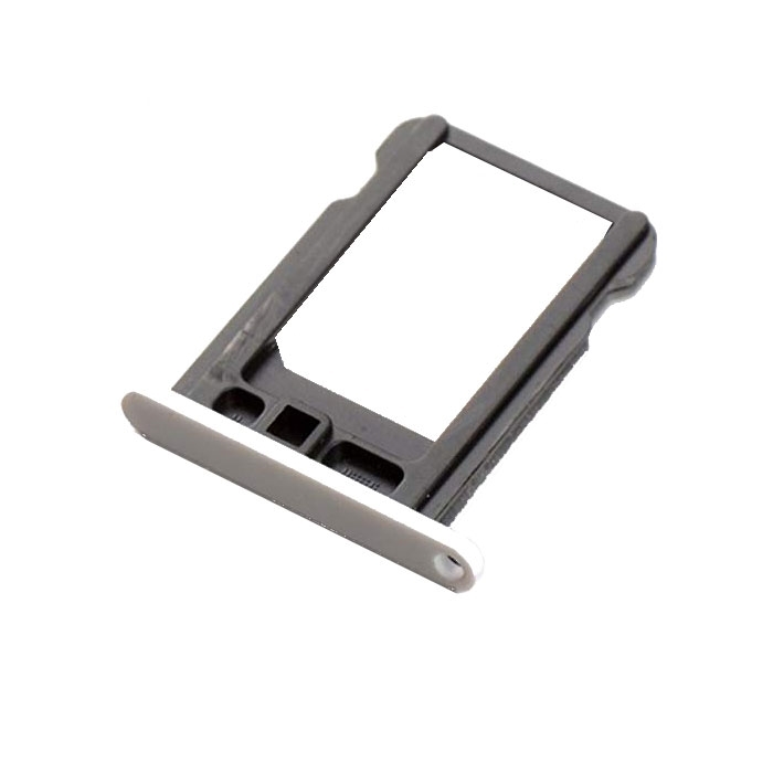 Υποδοχή Κάρτας Single SIM Tray για Apple iPhone 5C - Χρώμα: Λευκό
