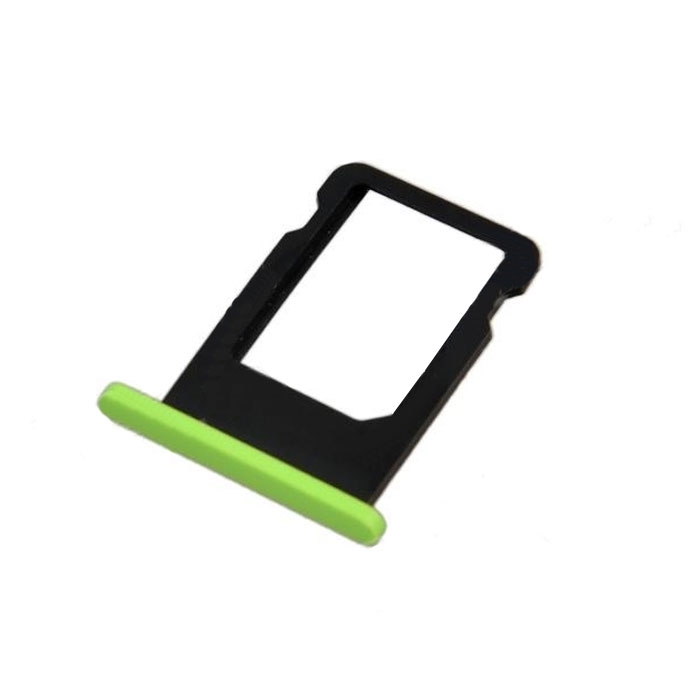 Υποδοχή Κάρτας Single SIM Tray για Apple iPhone 5C - Χρώμα: Πράσινο