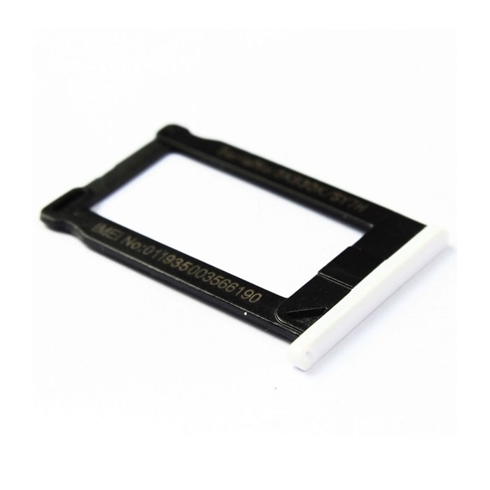Υποδοχή Κάρτας Single SIM Tray για Apple iPhone 3/3Gs - Χρώμα: Λευκό