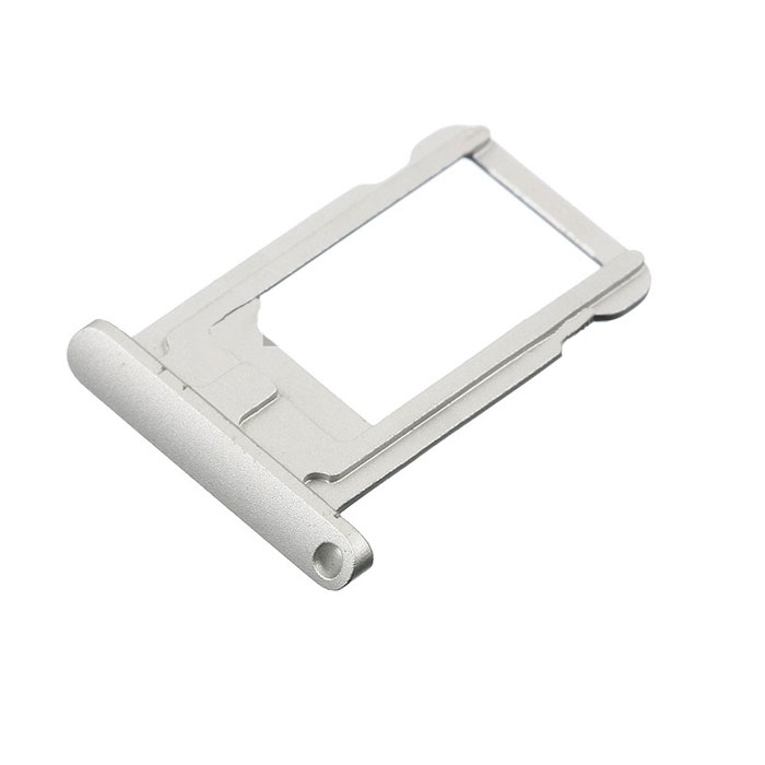 Υποδοχή Κάρτας Single SIM Tray για Apple iPad Air 2 - Χρώμα: Ασημί