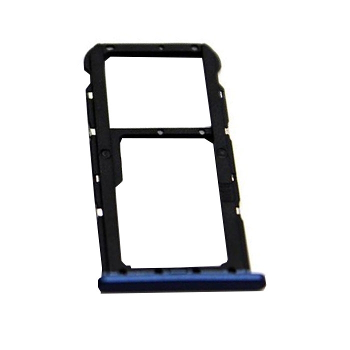 Υποδοχή Κάρτας Dual SIM και SD (SIM Tray) για Huawei Mate 10 Lite - Χρώμα: Μπλε