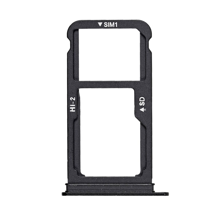 Υποδοχή Κάρτας Dual SIM και SD (SIM Tray) για Huawei Mate 10 - Χρώμα: Μαύρο