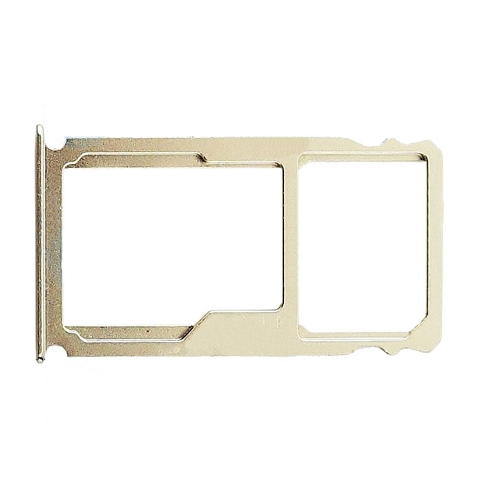 Υποδοχή Κάρτας Dual SIM και SD (SIM Tray) για Huawei Mate S - Χρώμα: Χρυσό