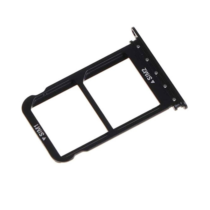 Υποδοχή Κάρτας Dual SIM (SIM Tray) για Huawei P20 - Χρώμα: Μαύρο