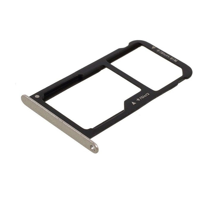 Υποδοχή Κάρτας Dual SIM και SD (SIM Tray) για Huawei P10 Lite - Χρώμα: Χρυσό