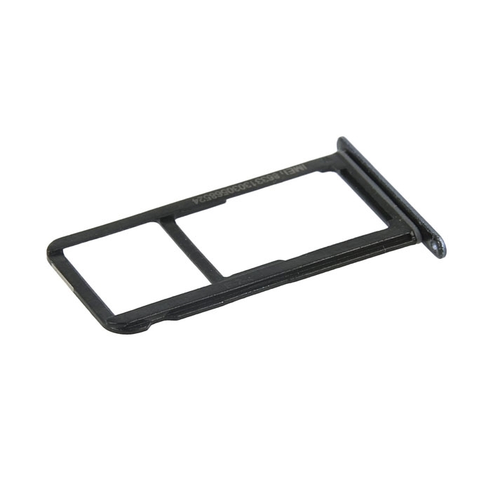 Υποδοχή Κάρτας Dual SIM και SD (SIM Tray) για Huawei P10 Lite - Χρώμα: Μαύρο