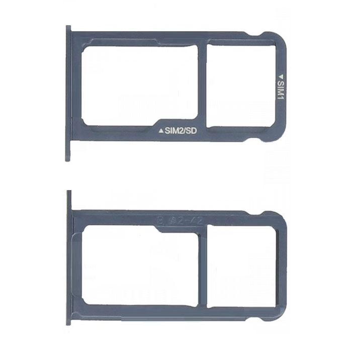 Υποδοχή Κάρτας Dual SIM και SD (SIM Tray) για Huawei P10 - Χρώμα: Μπλε