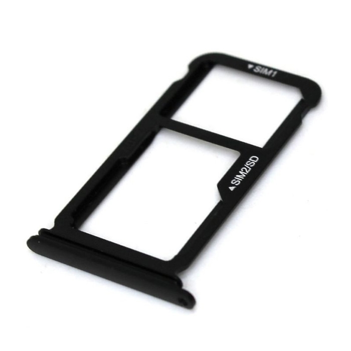 Υποδοχή Κάρτας Dual SIM και SD (SIM Tray) για Huawei P10 - Χρώμα: Μαύρο