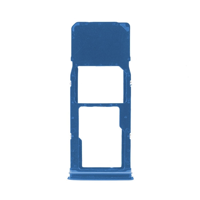 Υποδοχή Κάρτας Single SIM Και SD (SIM Tray) για Samsung Galaxy A9 2018 A920F - Χρώμα: Μπλε