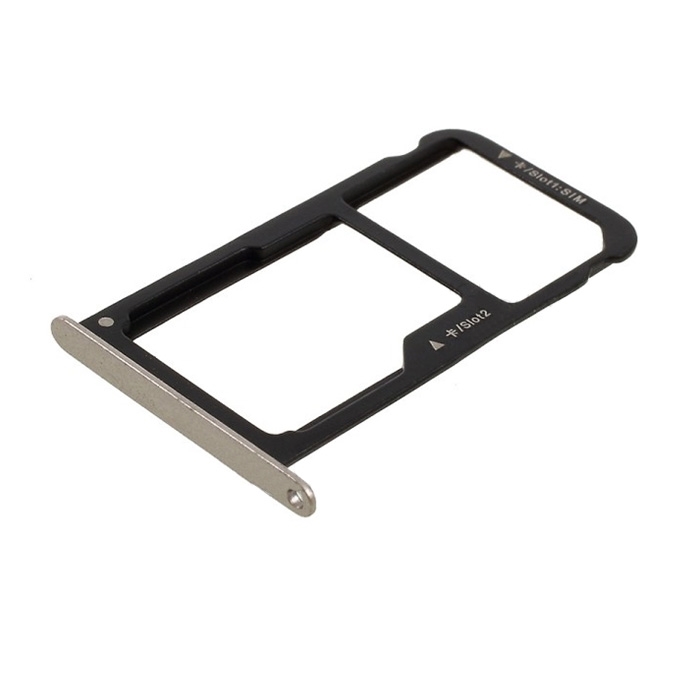 Υποδοχή Κάρτας Dual SIM και SD (SIM Tray) για Huawei P9 Lite - Χρώμα: Χρυσό