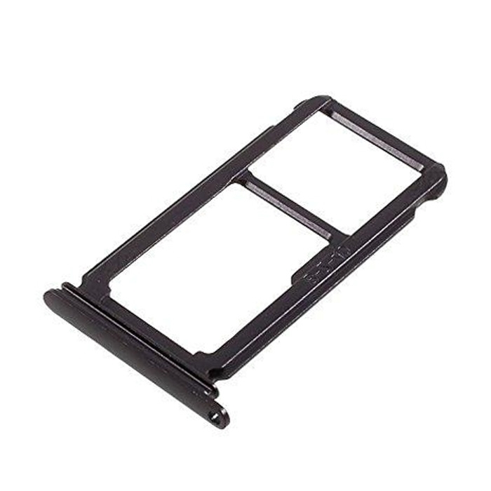 Υποδοχή Κάρτας Dual SIM και SD (SIM Tray) για Huawei P9 Lite - Χρώμα: Μαύρο