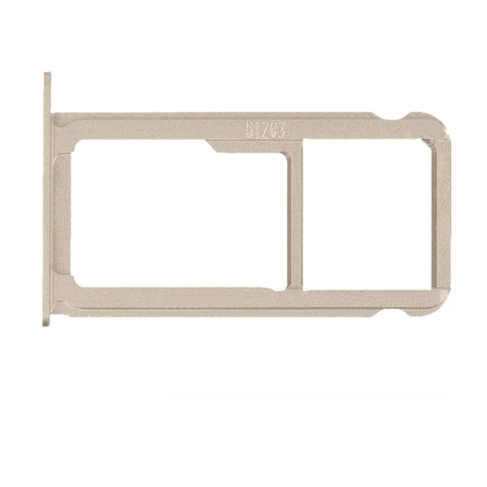Υποδοχή Κάρτας Dual SIM και SD (SIM Tray) για Huawei P9 - Χρώμα: Χρυσό