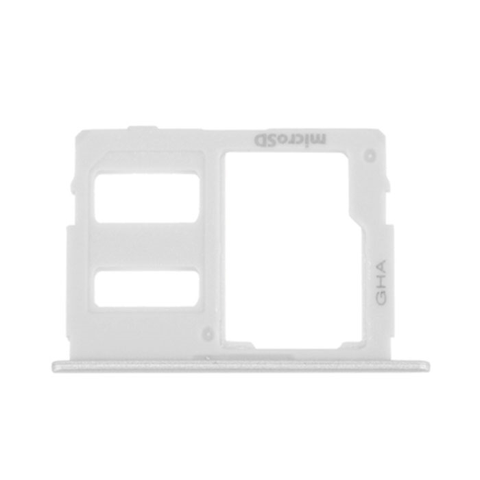 Υποδοχή Κάρτας Single SIM and SD για Samsung Galaxy J3 2017 J330F / J5 2017 J530F / J7 2017 J730F - Χρώμα: Λευκό