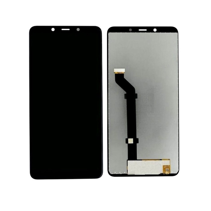 OEM Οθόνη LCD με Μηχανισμό Αφής για Nokia 3.1 Plus - Χρώμα: Μαύρο