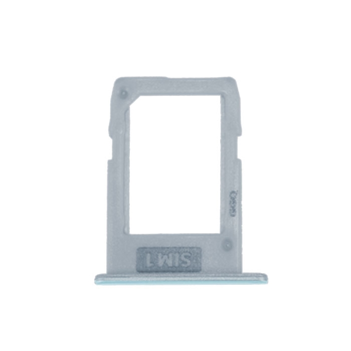 Υποδοχή Κάρτας Single SIM (SIM Tray) για Samsung Galaxy J3 2017 J330F / J5 2017 J530F / J7 2017 J730F - Χρώμα: Γκρι (Ασημί Μπλε)