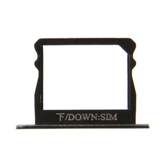 Υποδοχή Κάρτας Single SIM (SIM Tray Down) για Huawei P8 - Χρώμα: Μαύρο