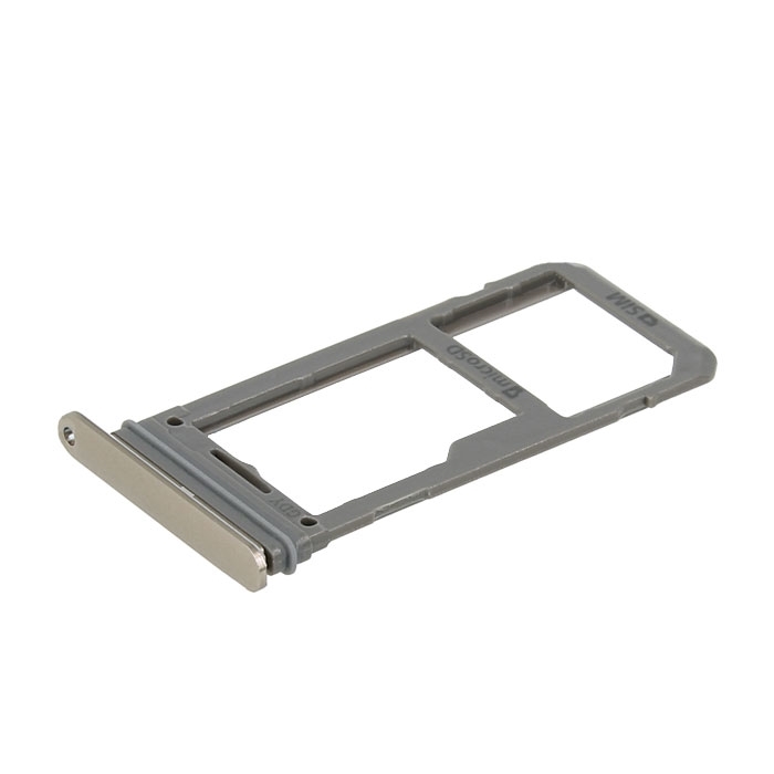 Υποδοχή Κάρτας Single SIM και SD (SIM Tray) για Samsung Galaxy S8 Plus G955F / Galaxy S8 G950F - Χρώμα: Χρυσό