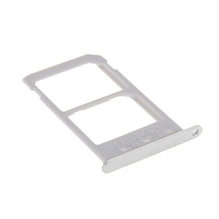 Υποδοχή Κάρτας Dual SIM (SIM Tray) για Samsung Galaxy Note 5 N920F - Χρώμα: Ασημί
