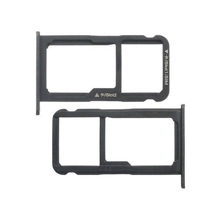 Υποδοχή Κάρτας Single SIM και SD (SIM Tray) για Huawei P8 - Χρώμα: Μαύρο