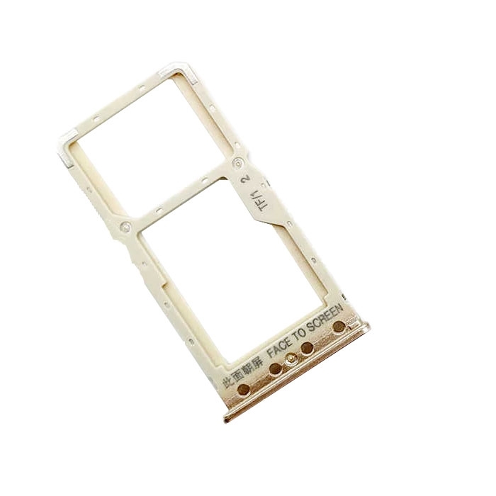 Υποδοχή Κάρτας Dual SIM και SD (SIM Tray) για Huawei Honor 6A - Χρώμα: Χρυσό