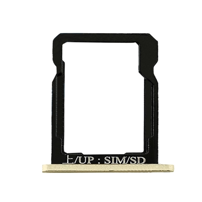 Υποδοχή Κάρτας Single SIM και SD (SIM Tray Up) για Huawei Ascend G7 - Χρώμα: Χρυσό