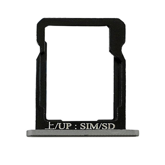 Υποδοχή Κάρτας Single SIM και SD (SIM Tray Up) για Huawei Ascend G7 - Χρώμα: Ασήμι