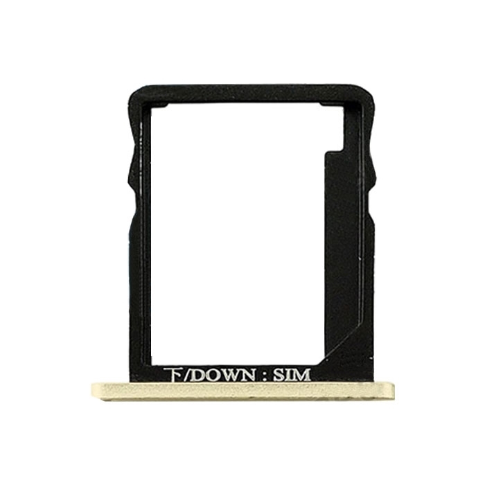 Υποδοχή Κάρτας Single SIM (SIM Tray Down) για Huawei Ascend G7 - Χρώμα: Χρυσό