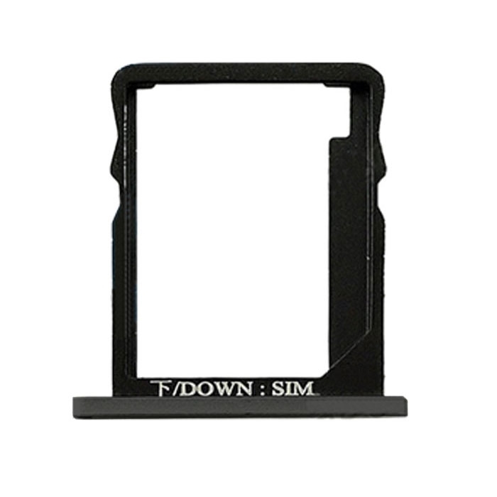 Υποδοχή Κάρτας Single SIM (SIM Tray Down) για Huawei Ascend G7 - Χρώμα: Μαύρο