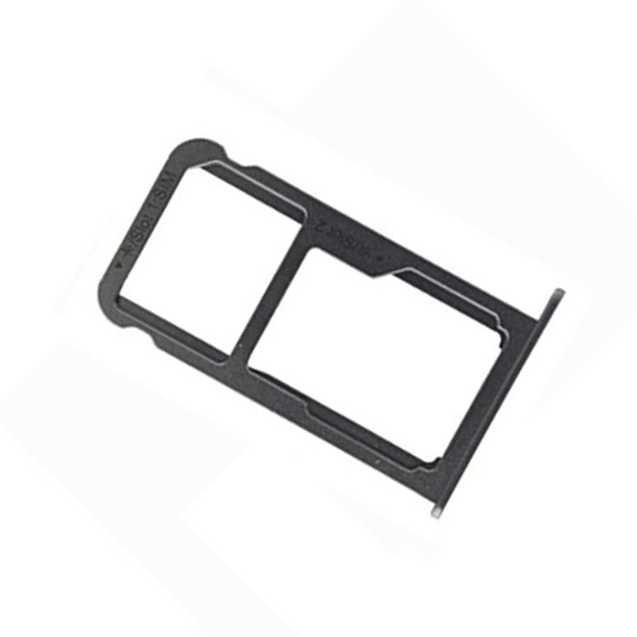 Υποδοχή Κάρτας Single SIM και SD (SIM Tray) για Huawei Honor 6C/Nova Smart - Χρώμα: Μαύρο