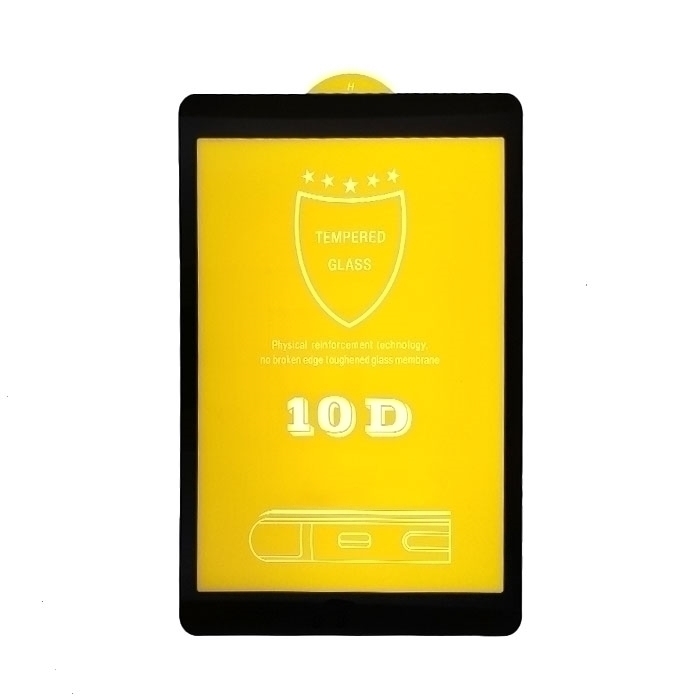 Προστασία Οθόνης Tempered Glass 9H/10D Full Cover 0.3mm για Huawei MediaPad T5 10.1 - Χρώμα: Μαύρο