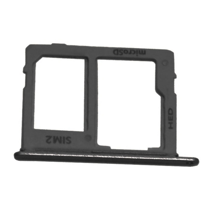 Υποδοχή Κάρτας Single SIM Και SD (SIM Tray) για Samsung Galaxy J4 2018 J400F - Χρώμα: Μαύρο