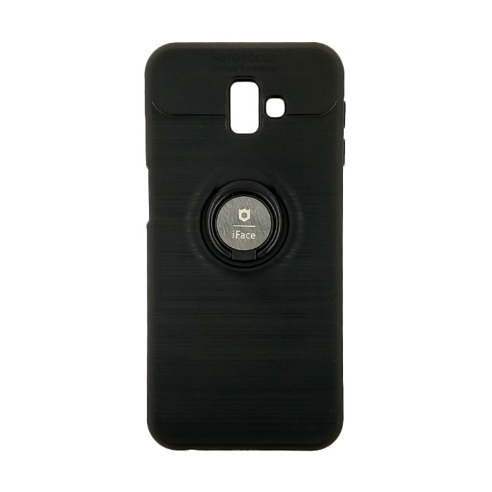 Θήκη Πλάτης iFace Με Βάση Στήριξης για Samsung J610F Galaxy J6 Plus - Χρώμα: Μαύρο