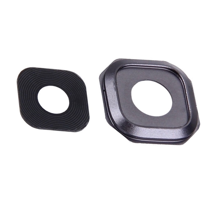 Τζαμάκι κάμερας (Camera Lens) με Πλαίσιο για Samsung Galaxy A3 2016 A310F / A5 2016 A510F / A7 2016 A710F - Χρώμα: Μαύρο