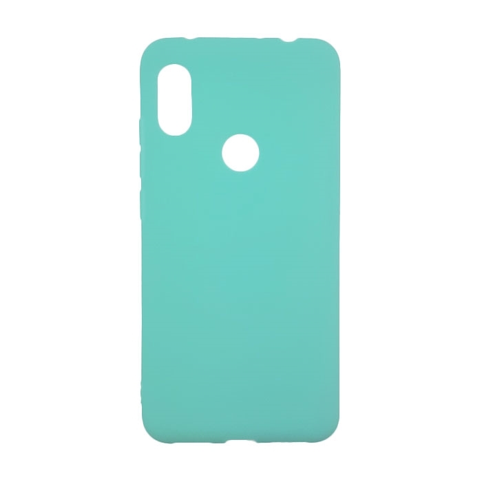 Θήκη Πλάτης Σιλικόνης για Xiaomi Redmi Note 6 Pro - Χρώμα: Τιρκουάζ