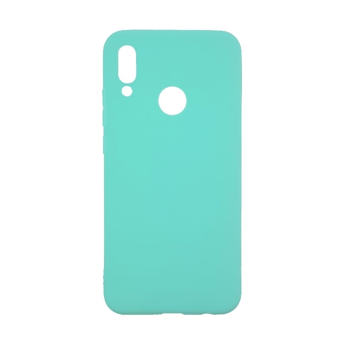 Θήκη Πλάτης Σιλικόνης για Huawei P Smart 2019/Honor 10 Lite - Χρώμα: Τιρκουάζ