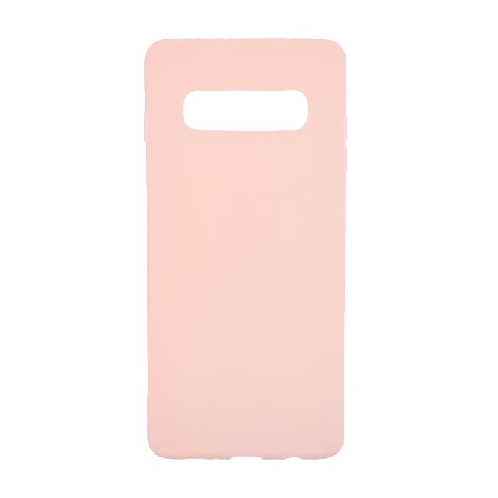 Θήκη Πλάτης Σιλικόνης για Samsung G975F Galaxy S10 Plus - Χρώμα: Χρυσό Ροζ