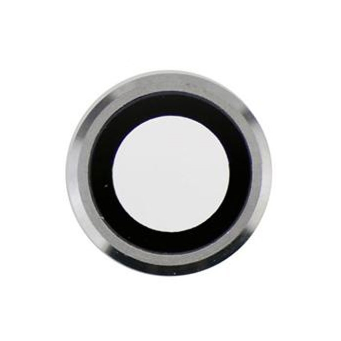 Τζαμάκι κάμερας (camera lens) με Πλαίσιο για Apple iPhone 6 Plus/6S Plus - Χρώμα: Λευκό