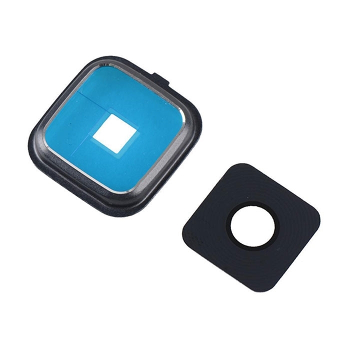 Τζαμάκι κάμερας (Camera Lens) με Πλαίσιο για Samsung Galaxy Note 4 N910F - Χρώμα: Μαύρο
