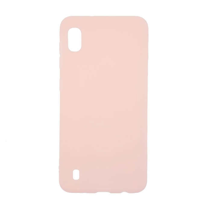 Θήκη Πλάτης Σιλικόνης για Samsung A105F Galaxy A10/M105F Galaxy M10 - Χρώμα: Χρυσό Ροζ