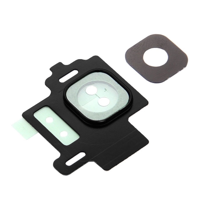 Τζαμάκι κάμερας (Camera Lens) με Πλαίσιο για Samsung Galaxy S8 G950F - Χρώμα: Μαύρο