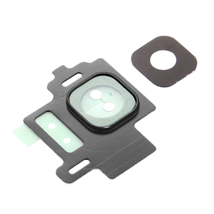 Τζαμάκι κάμερας (Camera Lens) με Πλαίσιο για Samsung Galaxy S8 G950F - Χρώμα: Γκρι