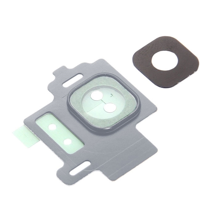 Τζαμάκι κάμερας (Camera Lens) με Πλαίσιο για Samsung Galaxy S8 G950F - Χρώμα: Ασημί